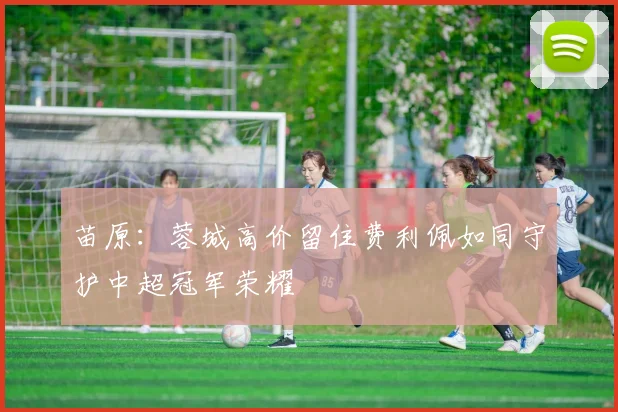 苗原：蓉城高价留住费利佩如同守护中超冠军荣耀