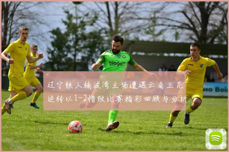 辽宁铁人楠波湾主场遭遇云南玉昆逆转以1-2惜败比赛精彩回顾与分析